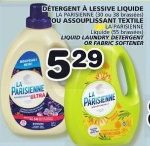 IGA Détergent A Lessive Liquide offer
