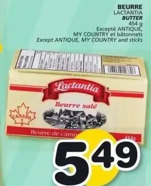 IGA Beurre 454g offer