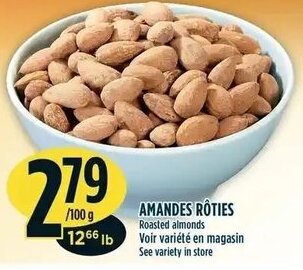 Marché Adonis Amandes Rôties Roasted Almonds offer