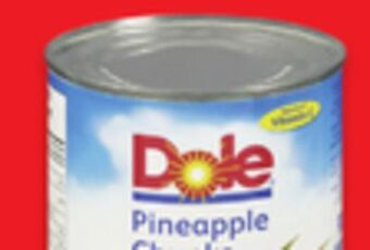 Walmart Dole pineapple fruit chunks 398 ml offer