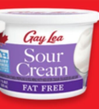 Walmart Gay lea sour cream offer