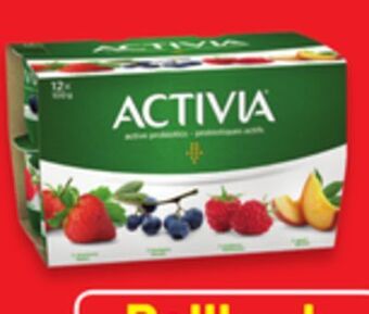 Walmart Activia 12-pack yogurt offer