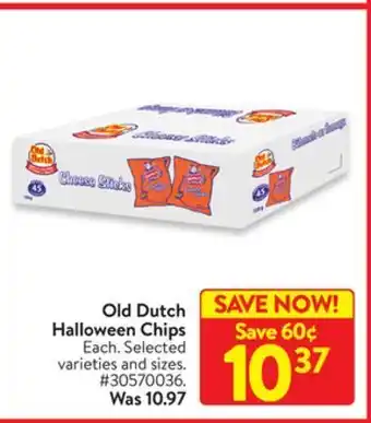 Walmart Old dutch halloween chips offer