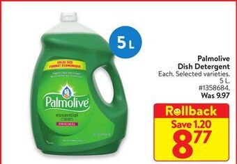 Walmart Palmolive dish detergent offer
