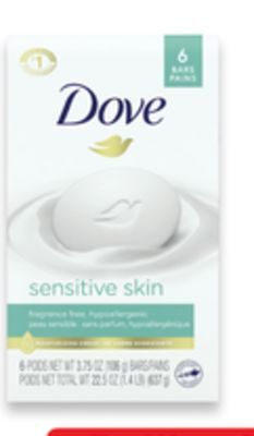 Walmart Dove bar soap 6 x 106 g offer
