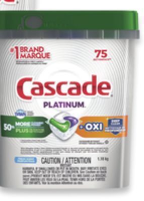 Walmart Cascade dishwasher tabs offer