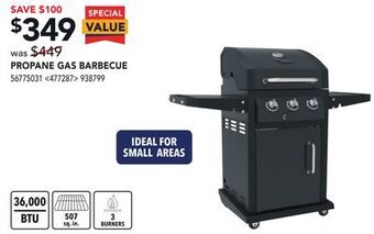 Lowe's Grill chef propane gas barbecue offer