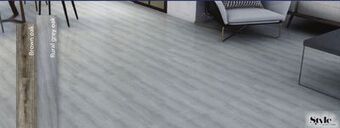 Lowe's Style selections vinyl flooring 7.09" x 48" offer