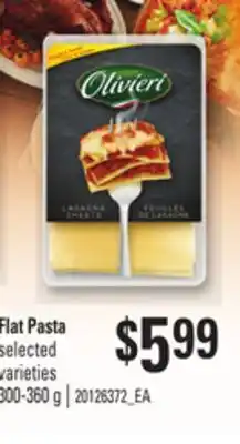 Loblaws Flat pasta, 300-360 g offer