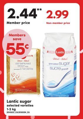 Independent Grocer Lantic sugar, 1-2 kg offer