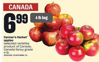 Independent Grocer Farmer's market™ apples, 4 lb offer