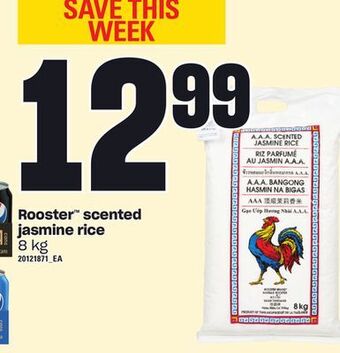Independent Grocer Rooster™ scented jasmine rice, 8 kg offer