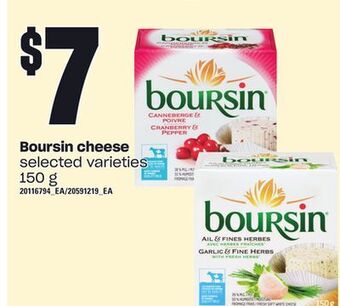 Independent Grocer Boursin cheese, 150 g offer