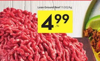Foodland Lean ground beef offer
