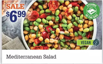 M & M Food Market Mediterranean salad offer