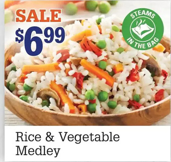 M & M Food Market Rice & vegetable medley offer