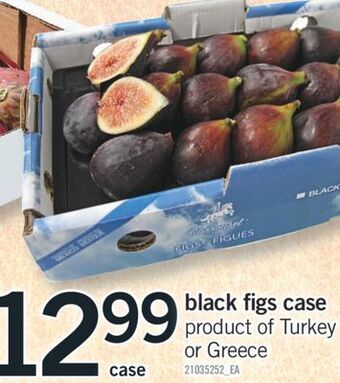 Fortinos Black figs case offer