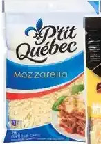 Giant Tiger P'tit quebec shredded cheese offer
