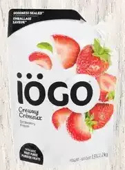 Giant Tiger Iögo yogurt pouch offer