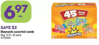 Giant Tiger Maynards assorted candy offer