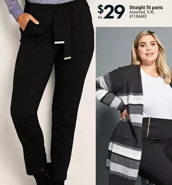 Giant Tiger Straight fit pants offer