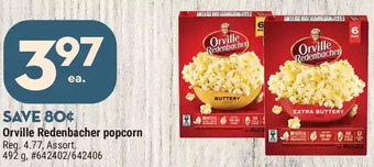 Giant Tiger Orville redenbacher popcorn offer