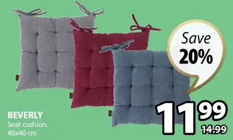 JYSK Beverly (seat cushion) offer