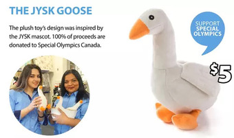 JYSK Special olympics (goose) offer