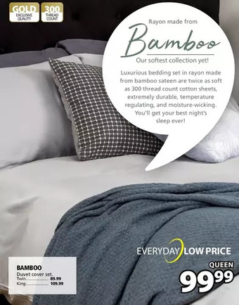 JYSK Bamboo (duvet cover set) offer