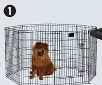 Canadian Tire 36" high exercise pen or 39" steel pet gate offer
