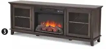 Canadian Tire Masterflame lotus media console electric fireplace offer