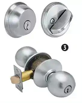 Canadian Tire Ball handle and deadbolt combo offer