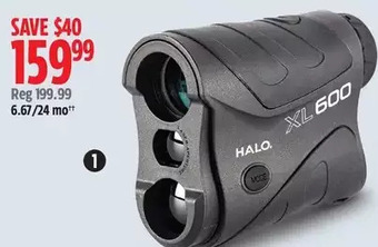Canadian Tire Halo laser rangefinder offer