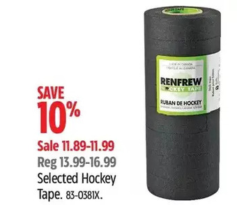 Canadian Tire Hockey tape offer