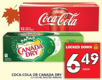 Food Basics Coca-cola or canada dry offer