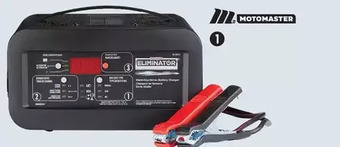 Canadian Tire Motomaster workshop series battery charger with 80a engine start offer