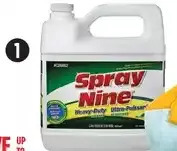 Canadian Tire Spray nine heavy-duty cleaner disinfectant, 2l offer
