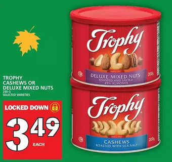 Food Basics Trophy cashews or deluxe mixed nuts offer