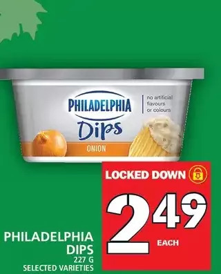 Food Basics Philadelphia dips offer