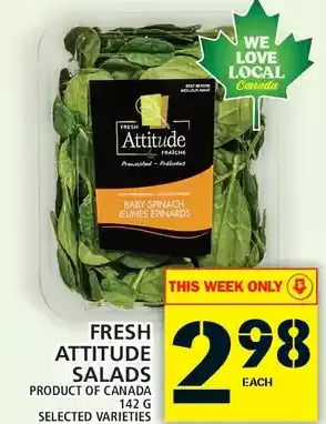 Food Basics Fresh attitude salads offer