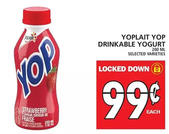 Food Basics Yoplait yop drinkable yogurt offer