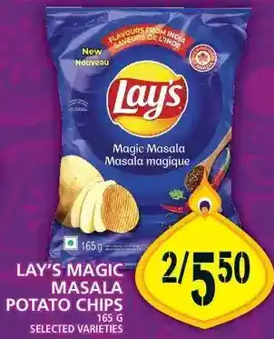 Food Basics Lay's magic masala potato chips offer