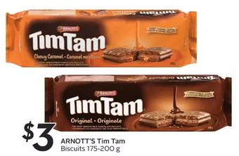 Sobeys Arnott's tim tam biscuits offer