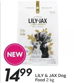 Sobeys Lily & jax dog food offer