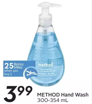 Sobeys Method hand wash offer