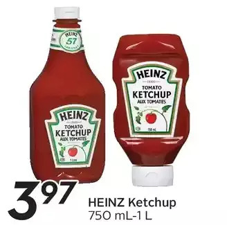 Sobeys Heinz ketchup offer