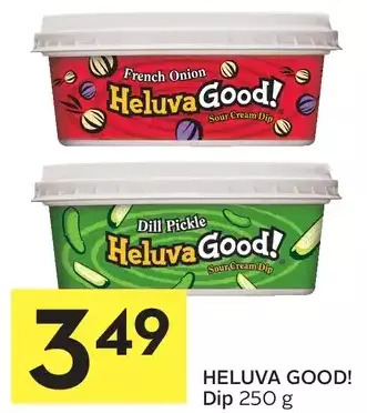 Foodland Heluva good! dip offer