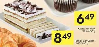 Foodland Small bar cakes offer