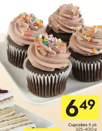 Foodland Cupcakes offer