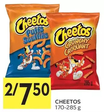 Foodland Cheetos offer